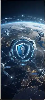 Commander Global Mission Assurance visual showing protected authority across a globally connected operational network